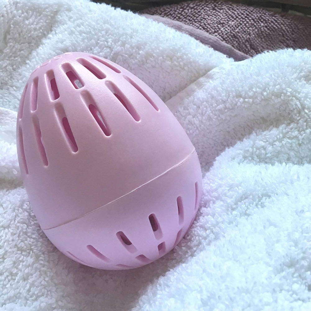 英國ECOEGG-環保低敏潔衣蛋(70次/粉紅春天花蕾), , large