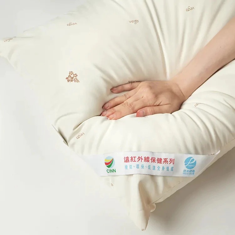 [CINN Official Store] Nano Far‑Infrared Low‐Profile Pillow Insert (0.6 kg)｜Buy One Get One Free, , large
