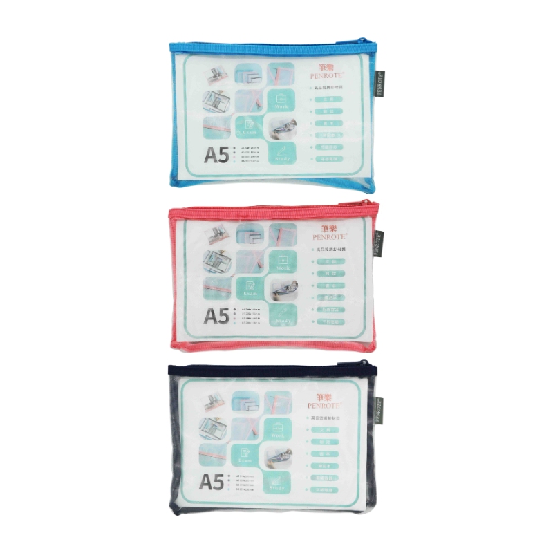 A5 Mesh Storage Bag &ndash; Navy, , large