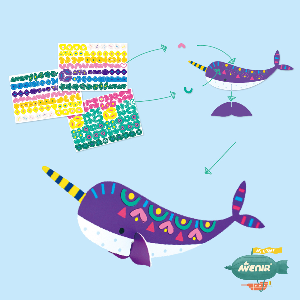 Stick &lsquo;N&rsquo; Play-Polar and Sea Animals, , large