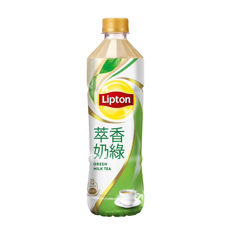 立頓萃香奶綠535ml, , large