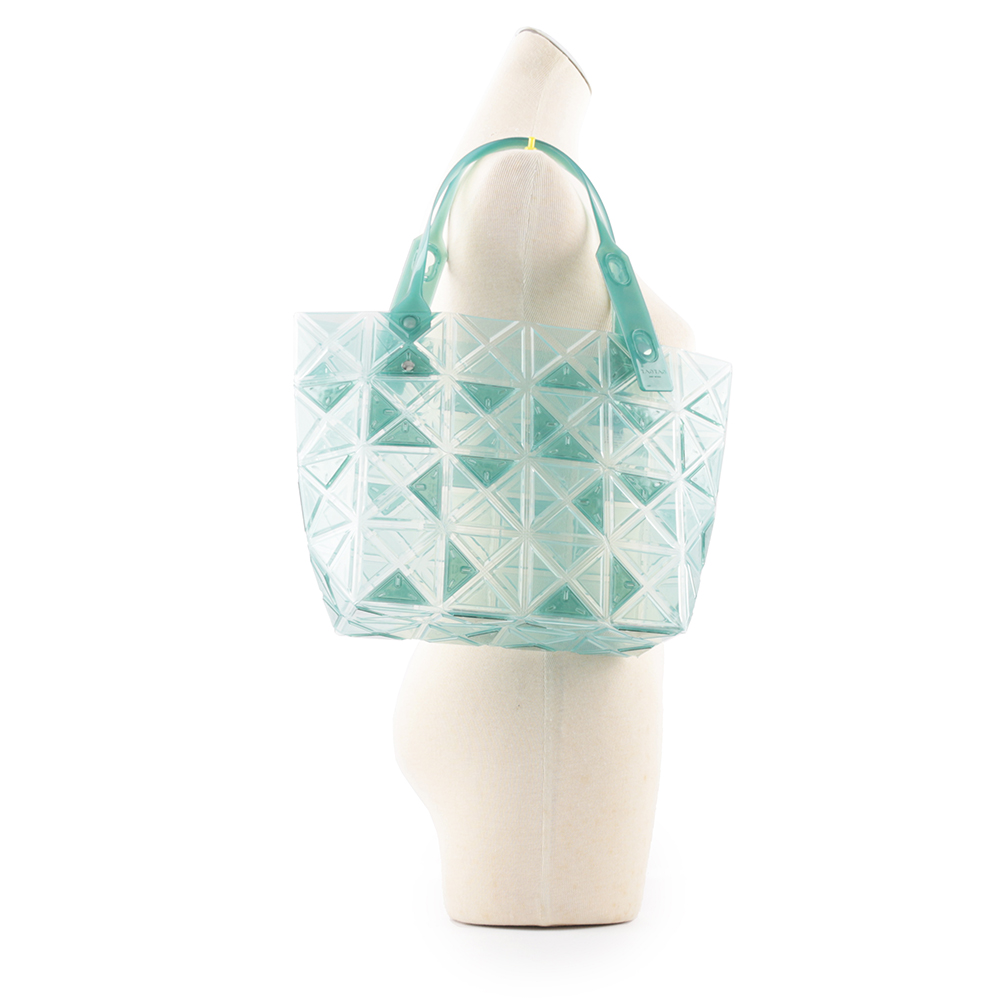 ISSEY MIYAKE BAO BAO DAZZLE 4X6 透明果凍手提包/湖水綠, , large