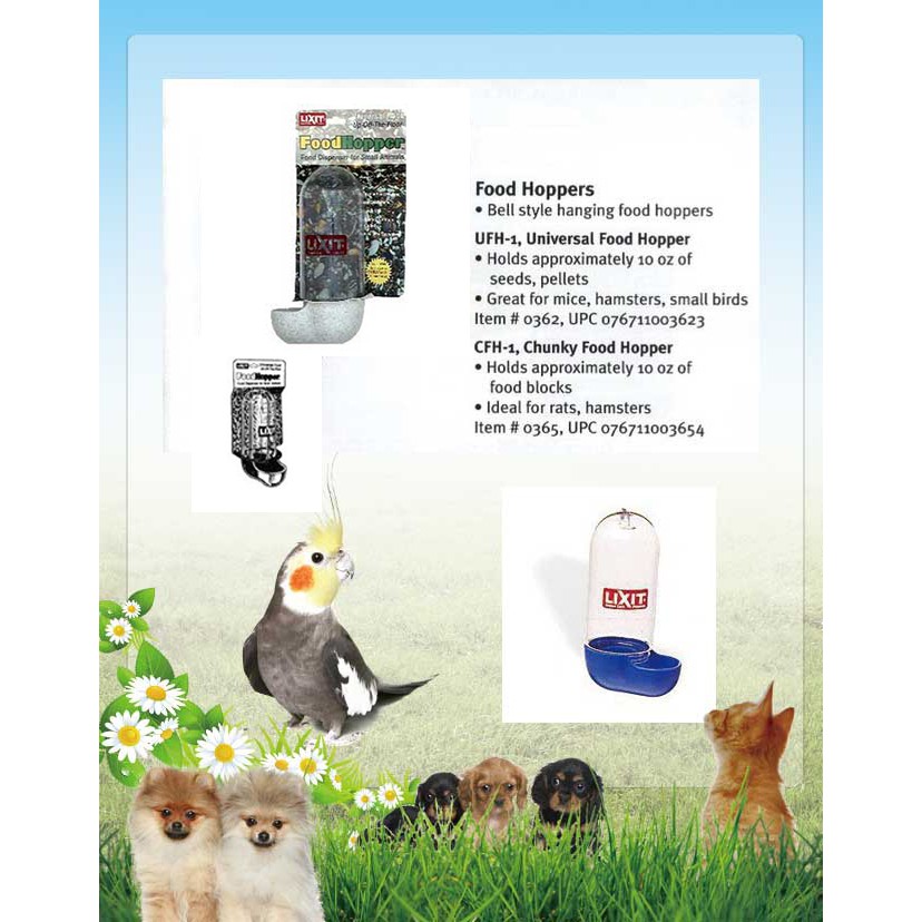 GS MALL 美國製造 寵物餵食器 300g 寵物碗 寵物餵食碗 碗 LIXIT 餵食器 飼料碗 餵食器, , large