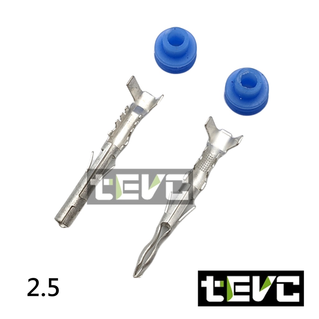 《tevc》2.5 端子 對插端子 壓線端子 插簧 冷壓端子 接線端子 插片 連結器 PIN 接頭端子 Q27 Q28, , large
