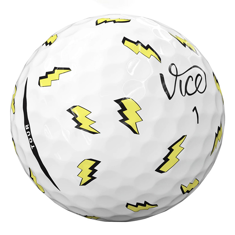 VICE TOUR ZAP! 閃電限定版 高爾夫球 12入/盒 三層球, , large