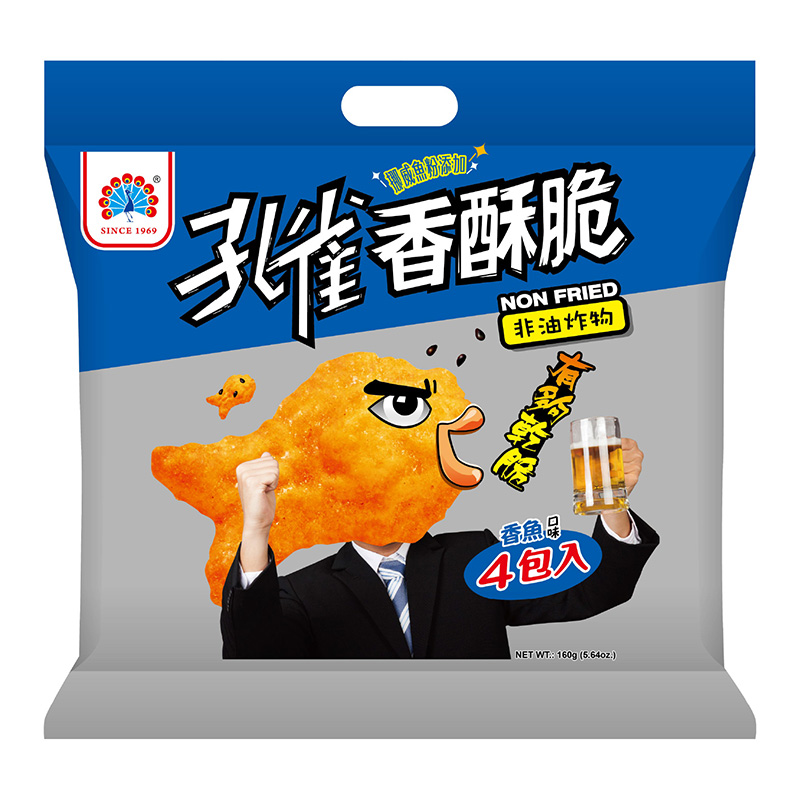孔雀香酥脆-香魚160g, , large