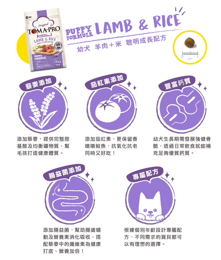 【優格】幼犬飼料 狗糧 7kg羊肉+米 聰明成長配方, , large