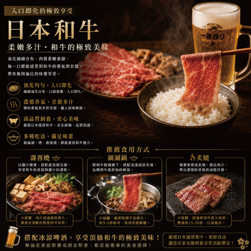 約克街肉鋪 日本Ａ5極饌和牛燒肉片1盒（100g&plusmn;10%/盒）_任選, , large