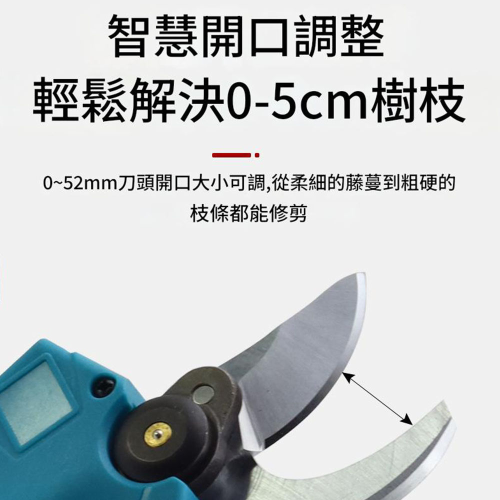 Pruning shears 2.0 (5 sections) 1 battery 1 charger, , large