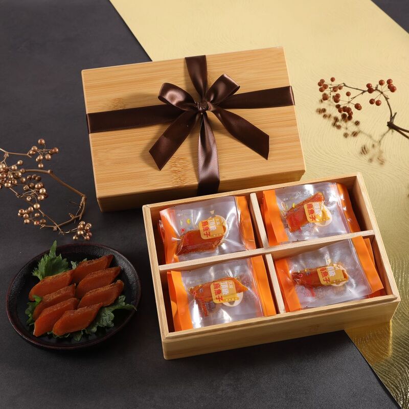[大賞] 野生一口烏魚子典藏禮盒(7gx28入), , large