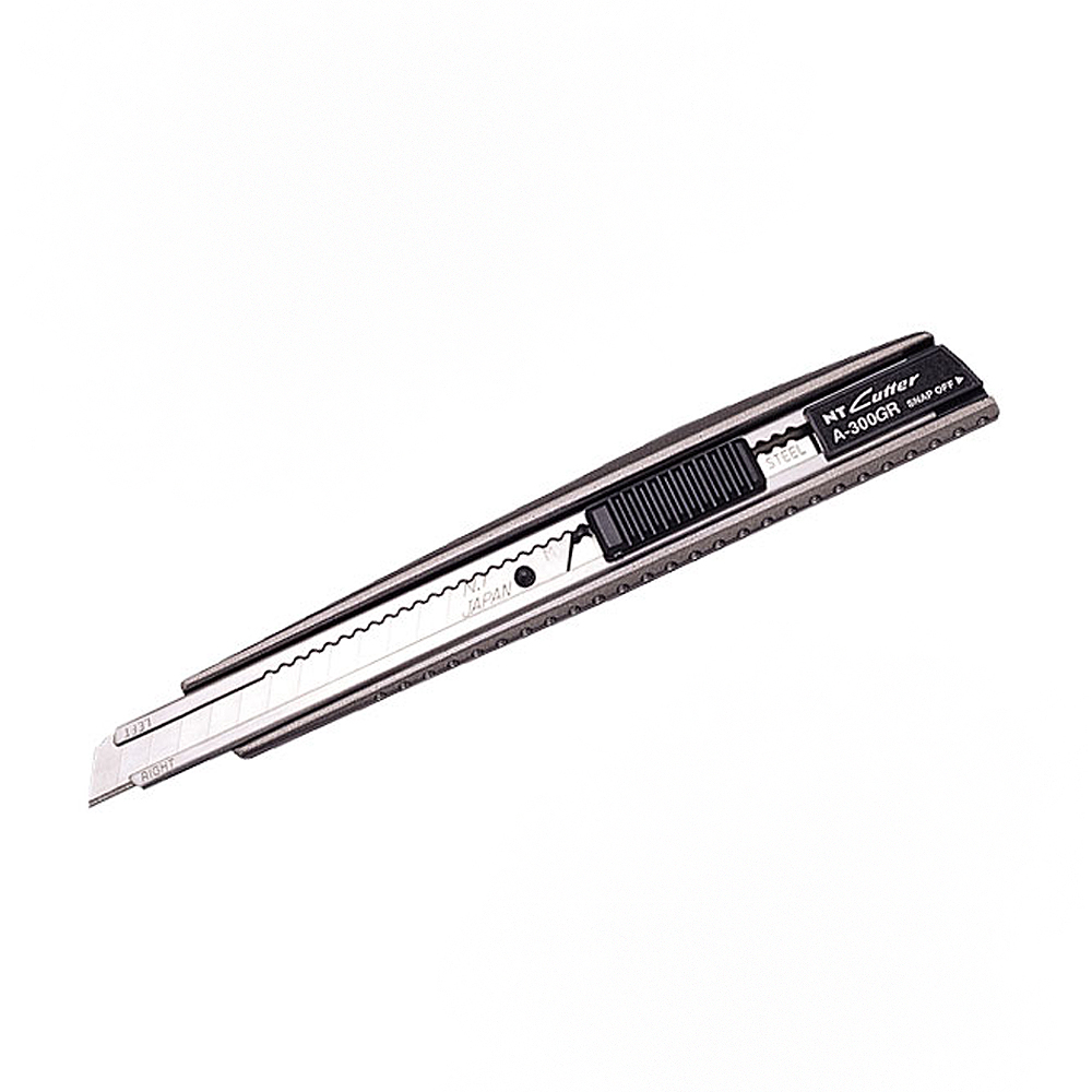 【NT Cutter】專業型鐵桿 美工刀 左右手通用 /支 A-300GRP, , large