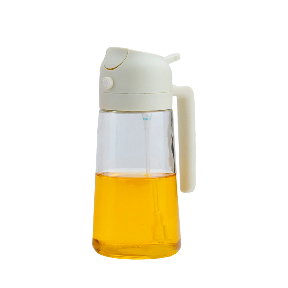 【高品生活】倒噴兩用控量玻璃油瓶｜噴倒兩用噴油瓶｜噴油壺｜霧化噴油瓶｜按壓式｜氣炸鍋噴油瓶｜玻璃油壺, , large