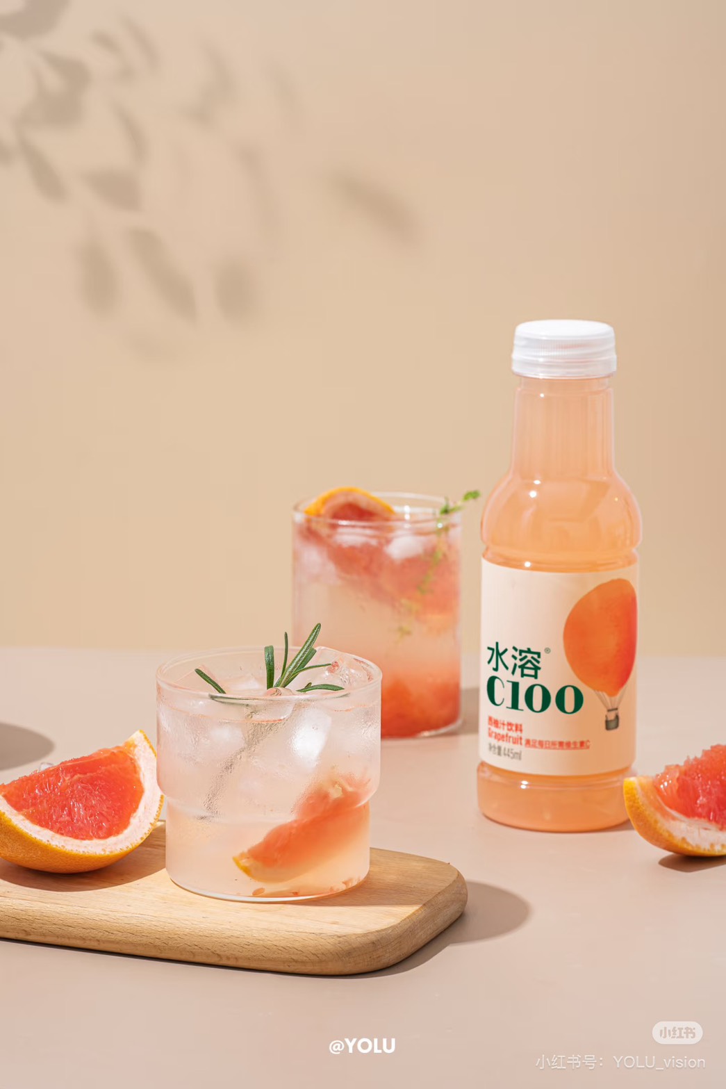 農夫山泉水溶C100---檸檬味 西柚(葡萄柚)味 血橙味 青皮桔味  445ml*15瓶 整箱, , large