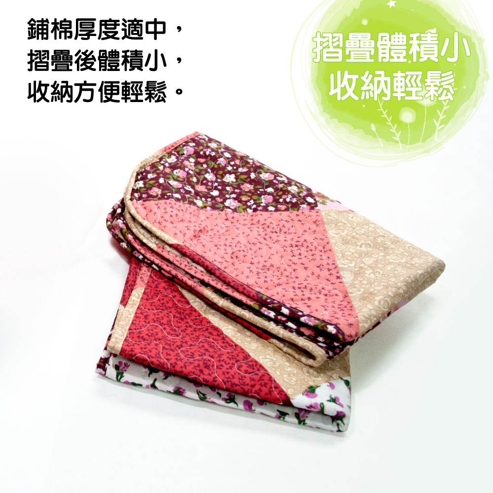 【LASSLEY】日式拼布枕墊/枕頭保潔墊(枕頭保護/好拆裝!易清潔!), , large
