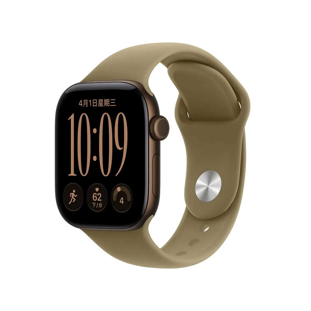 Apple Watch Series 12 GPS 46mm 鋁金屬錶殼搭配運動型錶帶＋ 專用 (錶貼 & 錶套), , large