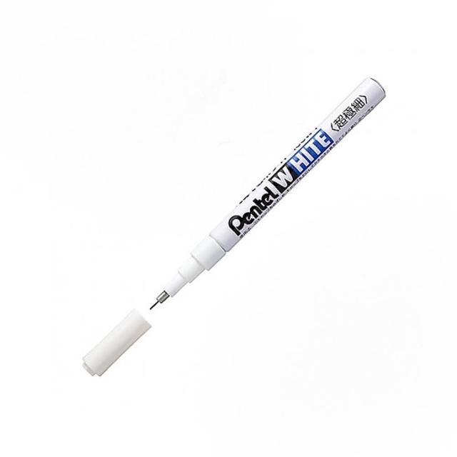 【 Pentel 飛龍 】白色油漆筆 極細字 0.5mm /支 X100W-F, , large