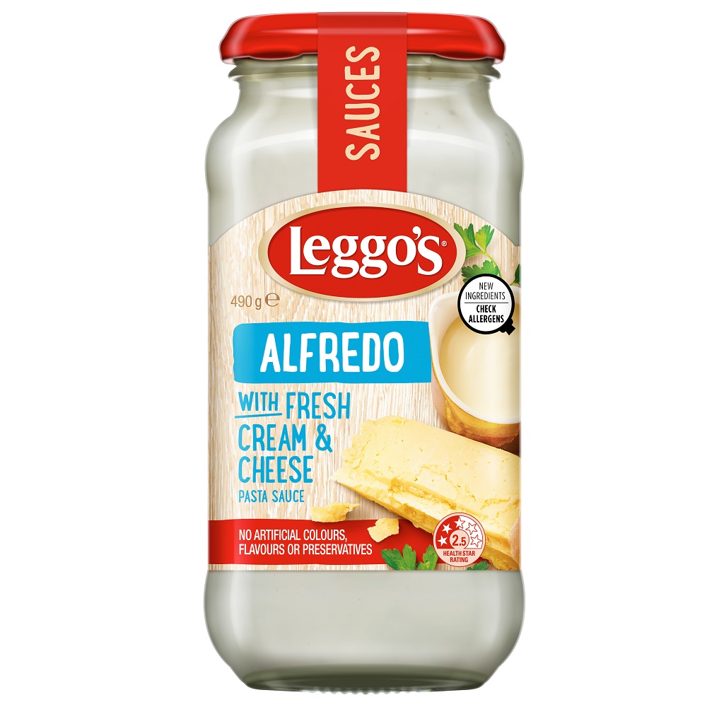 Leggos Alfredo pasta sauce , , large