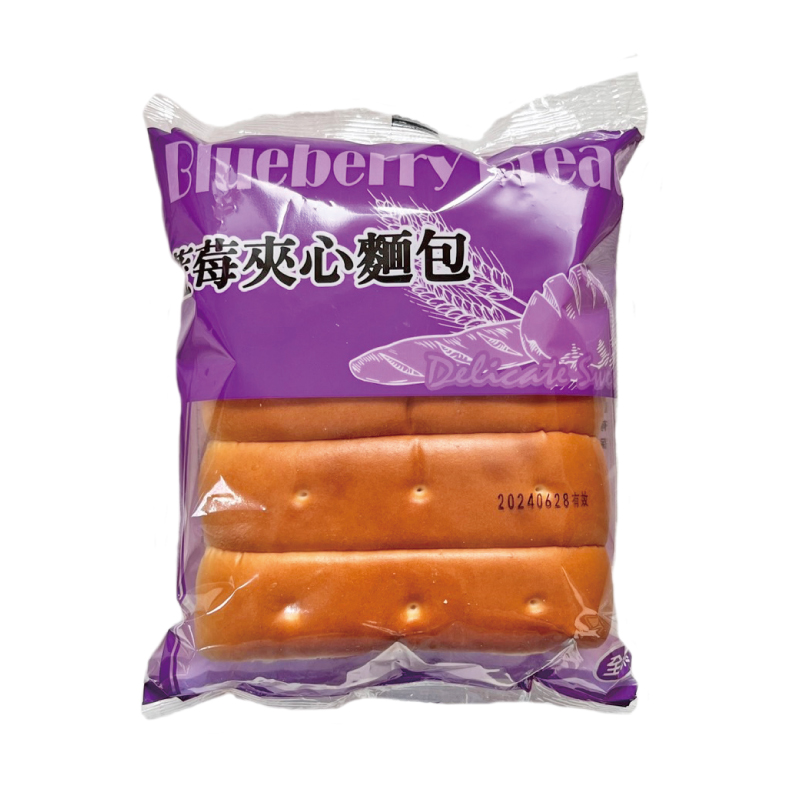 【劉霸】勝昌夾心麵包- 藍莓口味 (一箱), , large