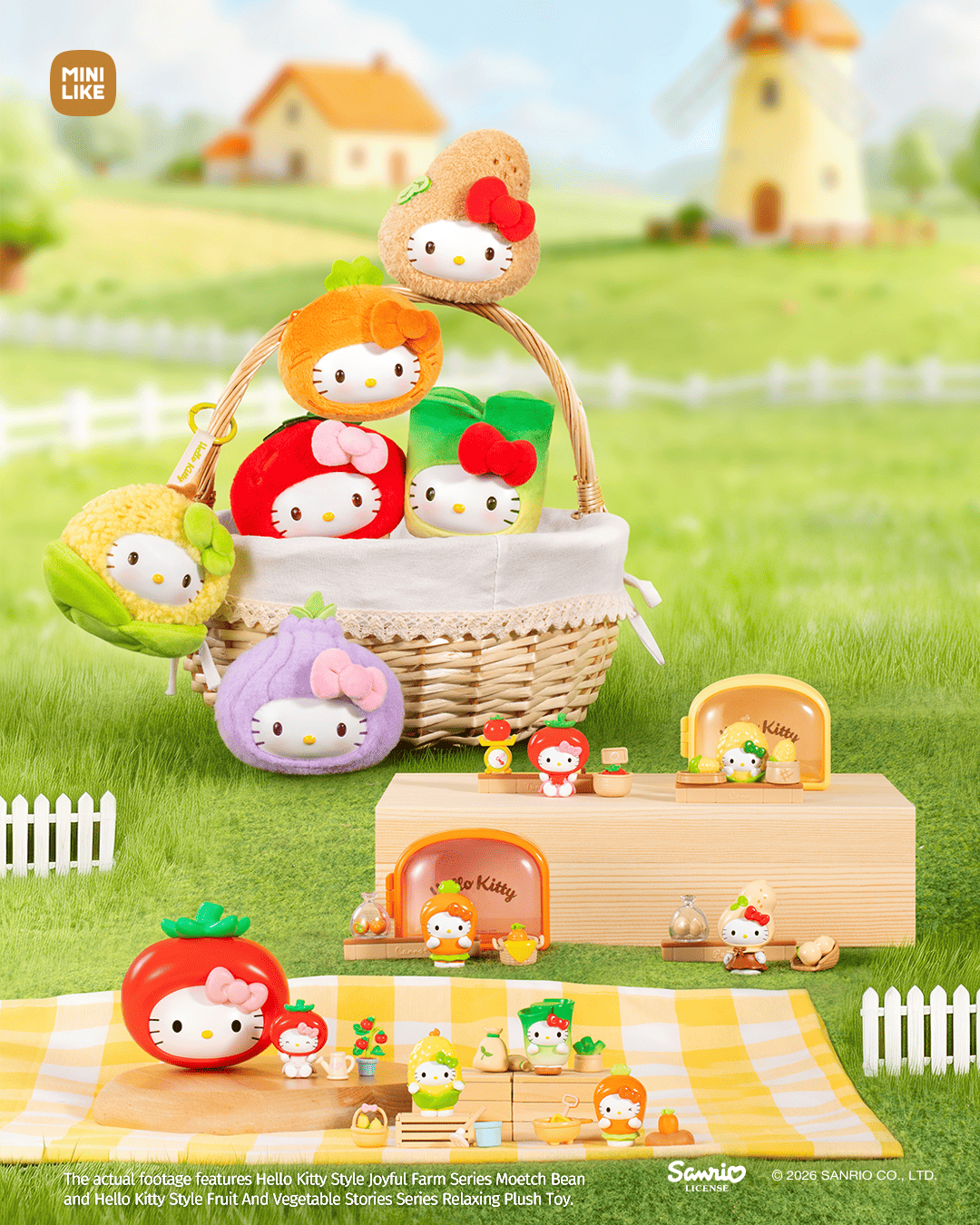 【際洋文化】Hello Kitty Style鮮蔬小舖系列微盒Pro+, , large