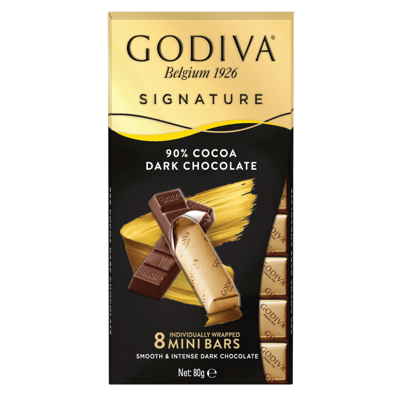 Godiva Minibars Dark 90, , large