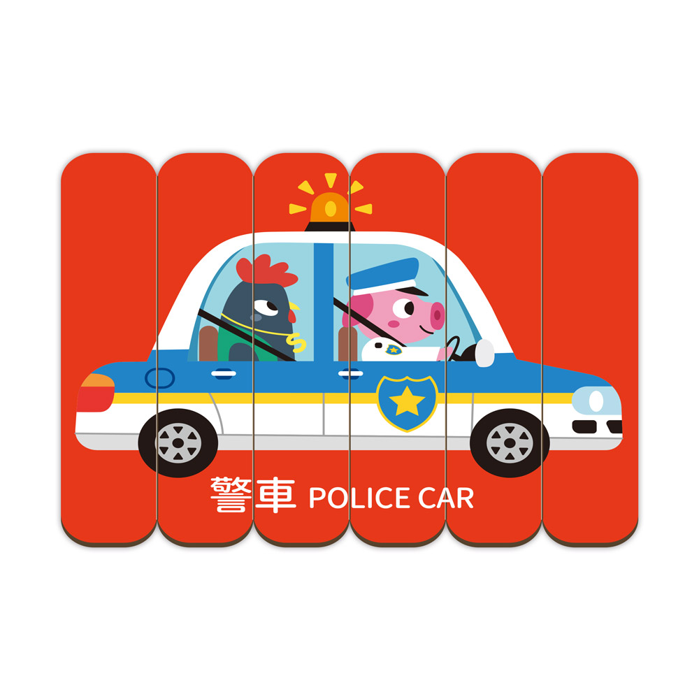 [風車圖書] 交通配對拼圖, , large