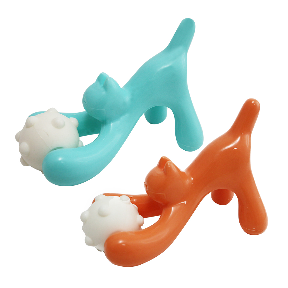 iBonjour癒體紓壓系貓咪滾輪按摩器-2入, , large