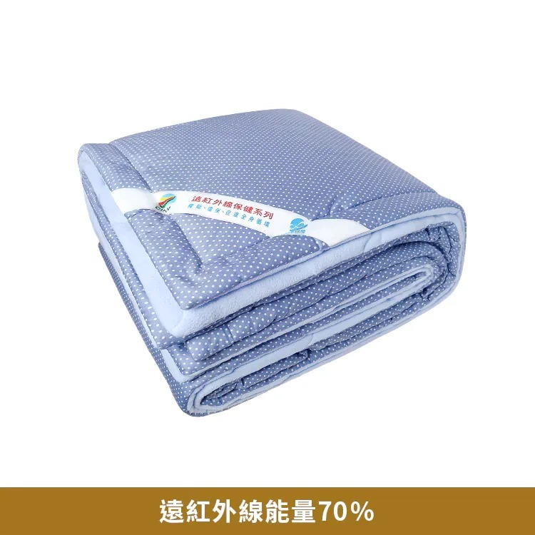 [CINN Far-Infrared] Nano FIR All-Season Blanket &ndash; Ripple Dots Pattern｜3.5 x 5 ft, , large