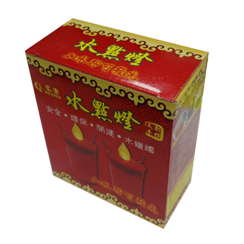 擬真燭火水點燈 環保安全防水蠟燭燈芯(2對4入組）中元普渡 點亮希望光明燈, , large