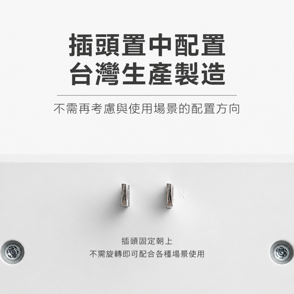 【福利品】二開二座三插孔壁插分接器｜加大間距｜功能正常｜外觀小瑕疵｜台灣製造, , large