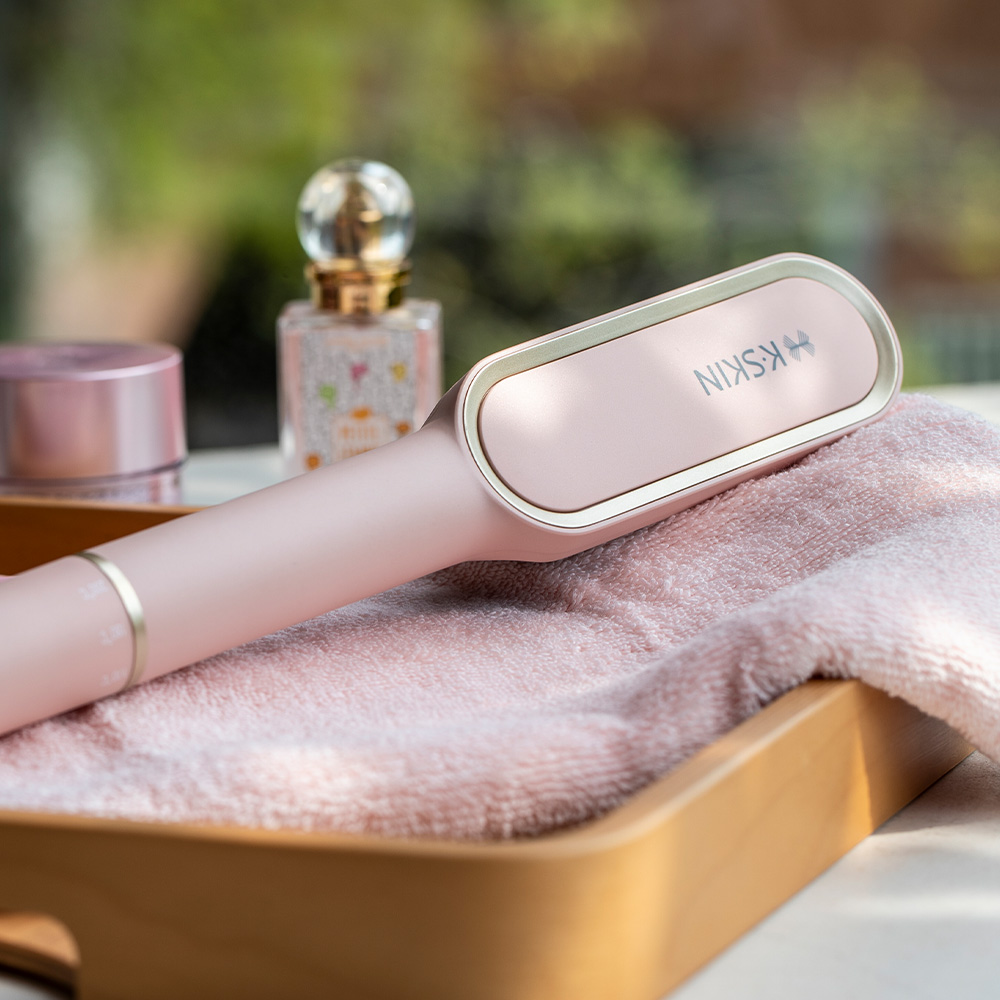 Kskin金稻 KD380A 國際電壓溫控直髮梳, , large
