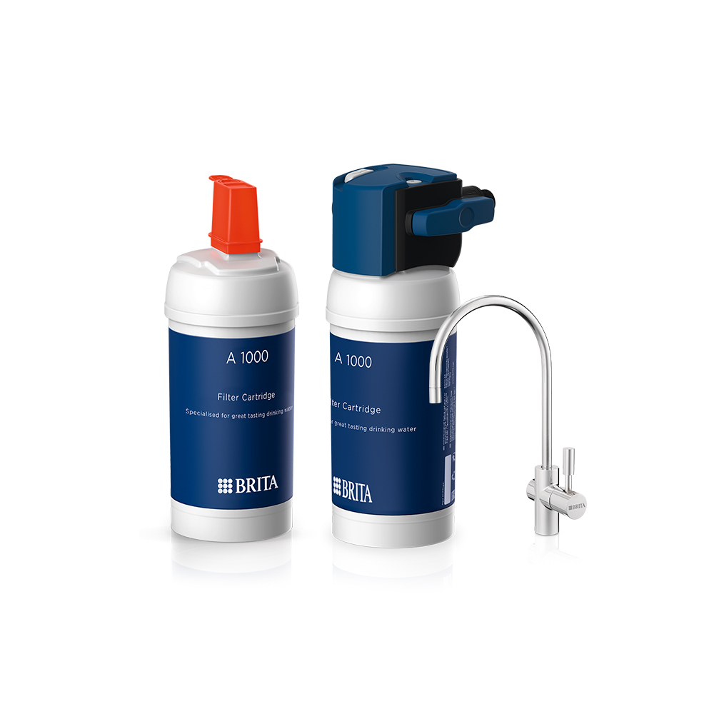 BRITA LED A1000型濾水器共2芯, , large