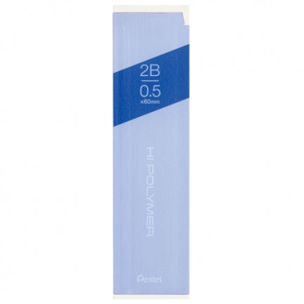 【 Pentel 飛龍 】2B柔色文具系列 自動鉛筆芯 0.5mm /個 C235P   -  多款可選, , large