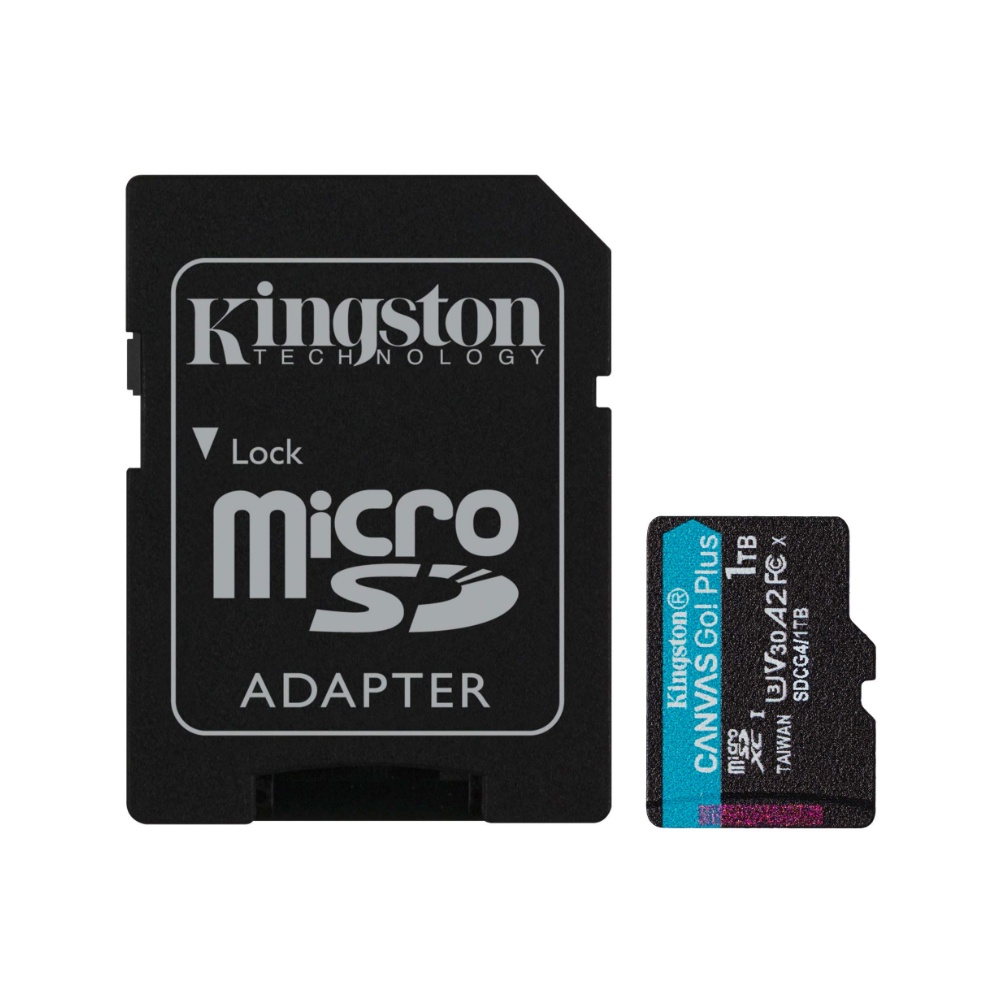【Kingston】Canvas Go!Plus 1TB SDCG4 SDXC A2 U3 V30 UHS-I 記憶卡 讀取速度:200MB/s, , large