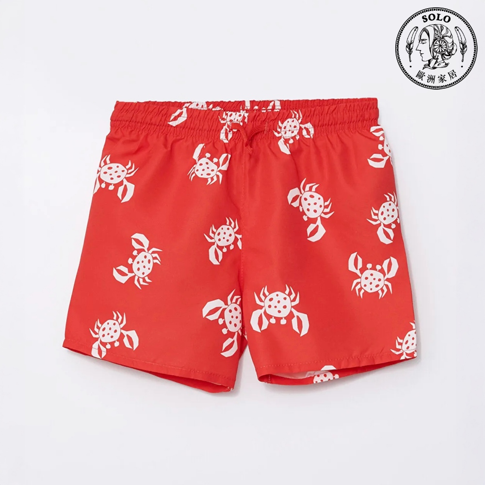 【SOLO Vintage】LCW Boys Little Crab Swimming Pants Beach Pants Swimwear Made in Turkey 3-4y, , large