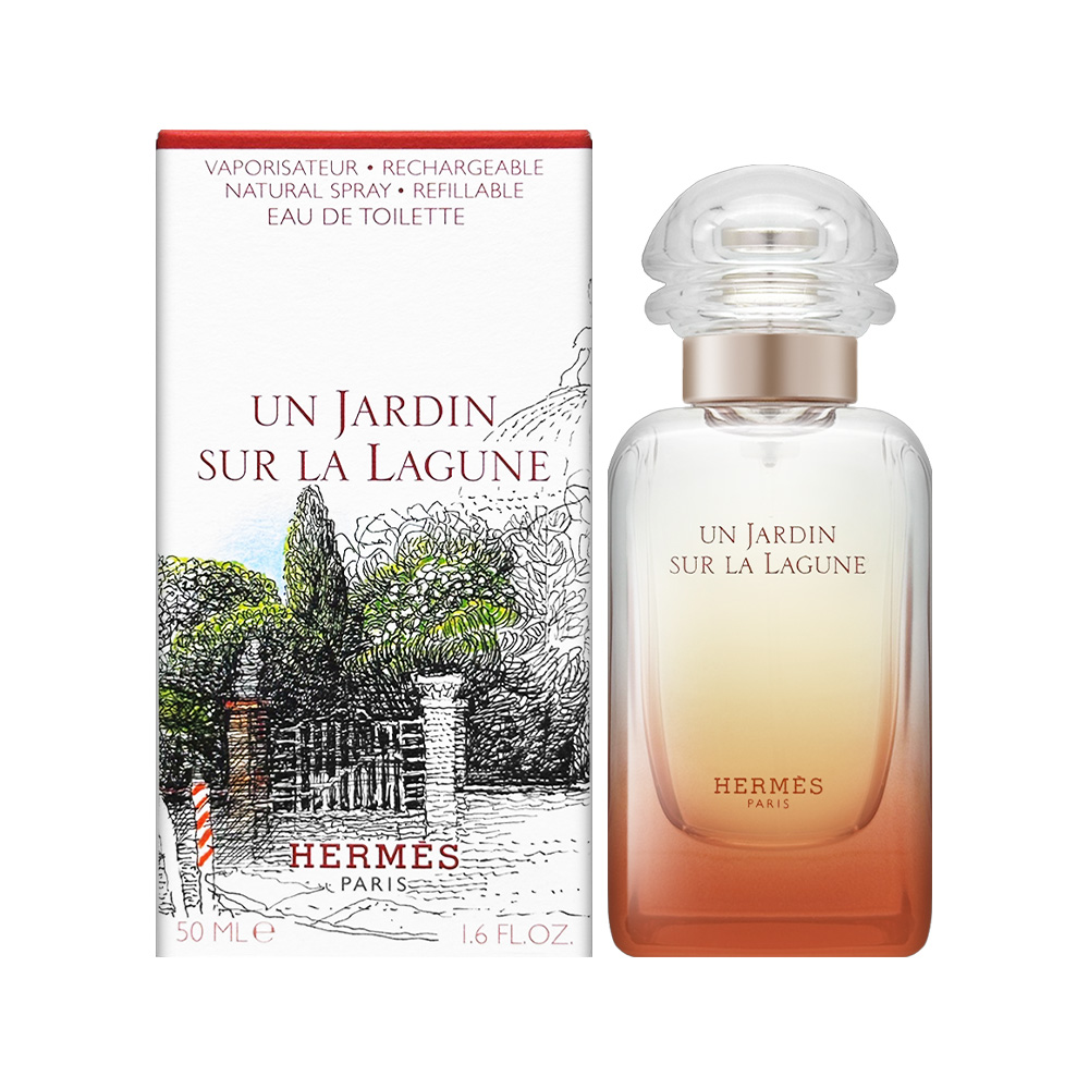 【Hermes愛馬仕】Un Jardin sur la Lagune 潟湖花園淡香水 50ml, , large