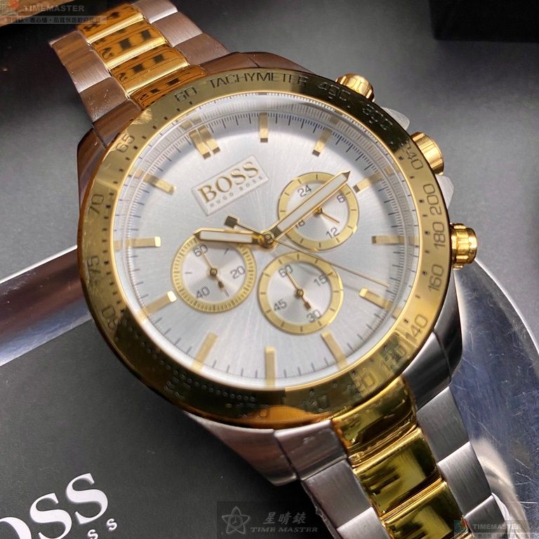[TIMEMASTER] BOSS watch, 44mm, HB1512960, , large
