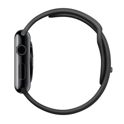 Apple Watch MLCK2TA/A 智慧型手錶，38公釐 太空灰不鏽鋼錶殼搭配黑色運動型錶帶_ 原廠公司貨 (珍藏版), , large