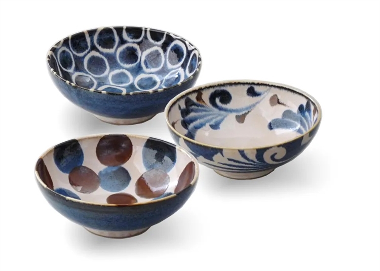 Biqing Ceramic Noodle Bowl (Hundred Balls), , large