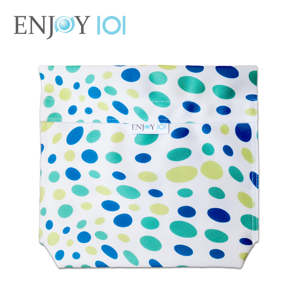Bubble Tea Reusable Sandwich bag ( silicone cloth), , large