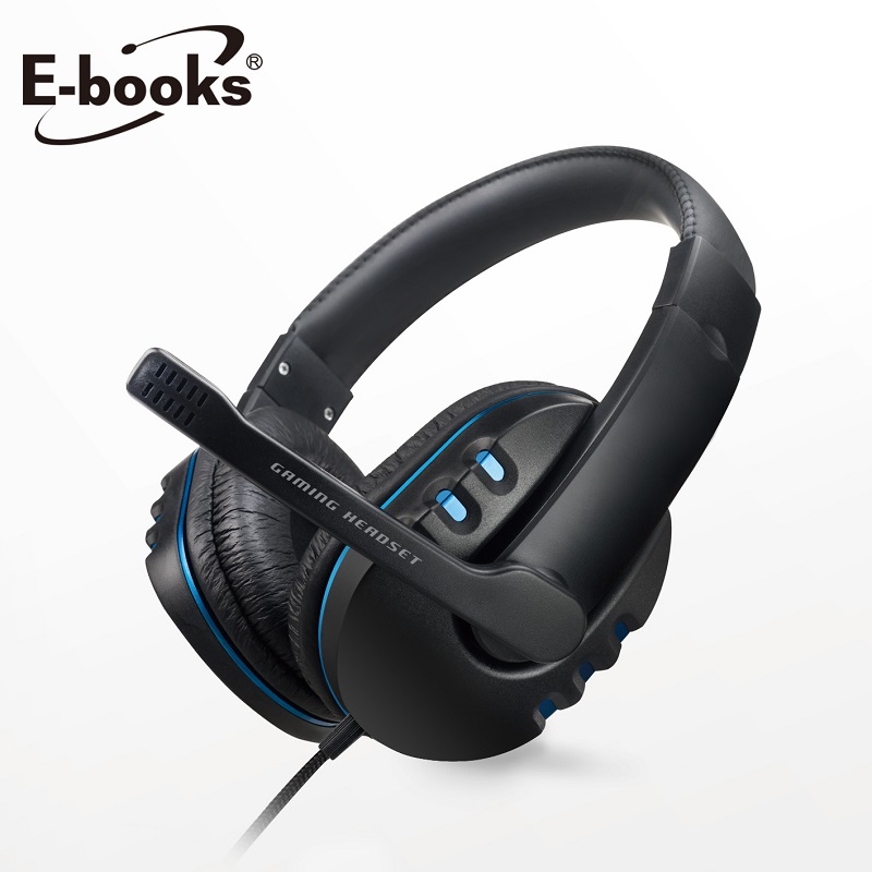 E-books S93 藍翼頭戴耳機麥克風, , large