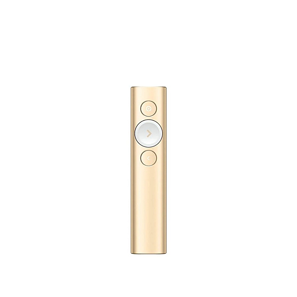 【 Logitech 羅技 】SPOTLIGHT 香檳金 無線 藍牙 簡報器, , large