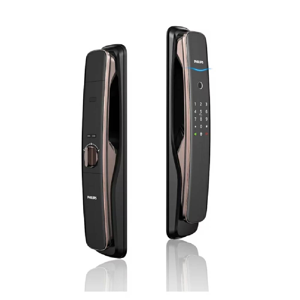 PHILIPS 飛利浦 EasyKey 推拉式智能門鎖 /組 702E, , large
