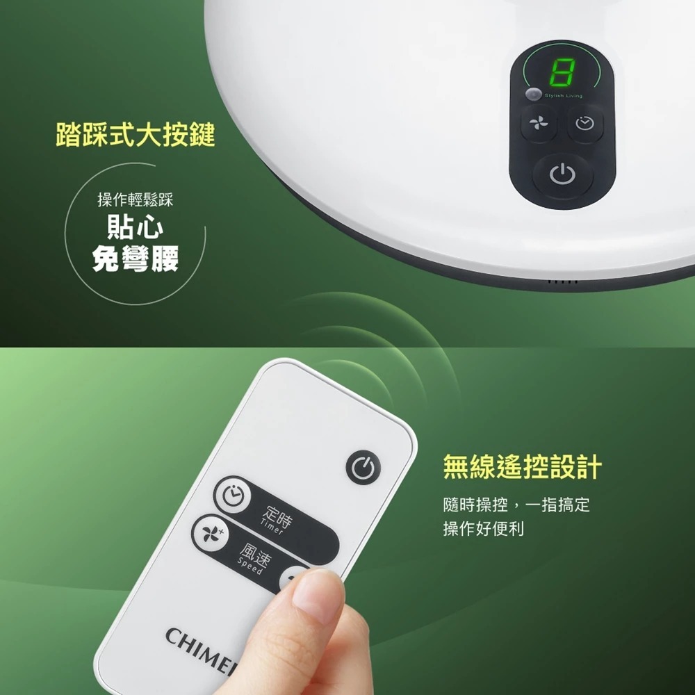 CHIMEI 16&rdquo; DC Motor Remote Energy-Saving Fan DF-16LF01, , large