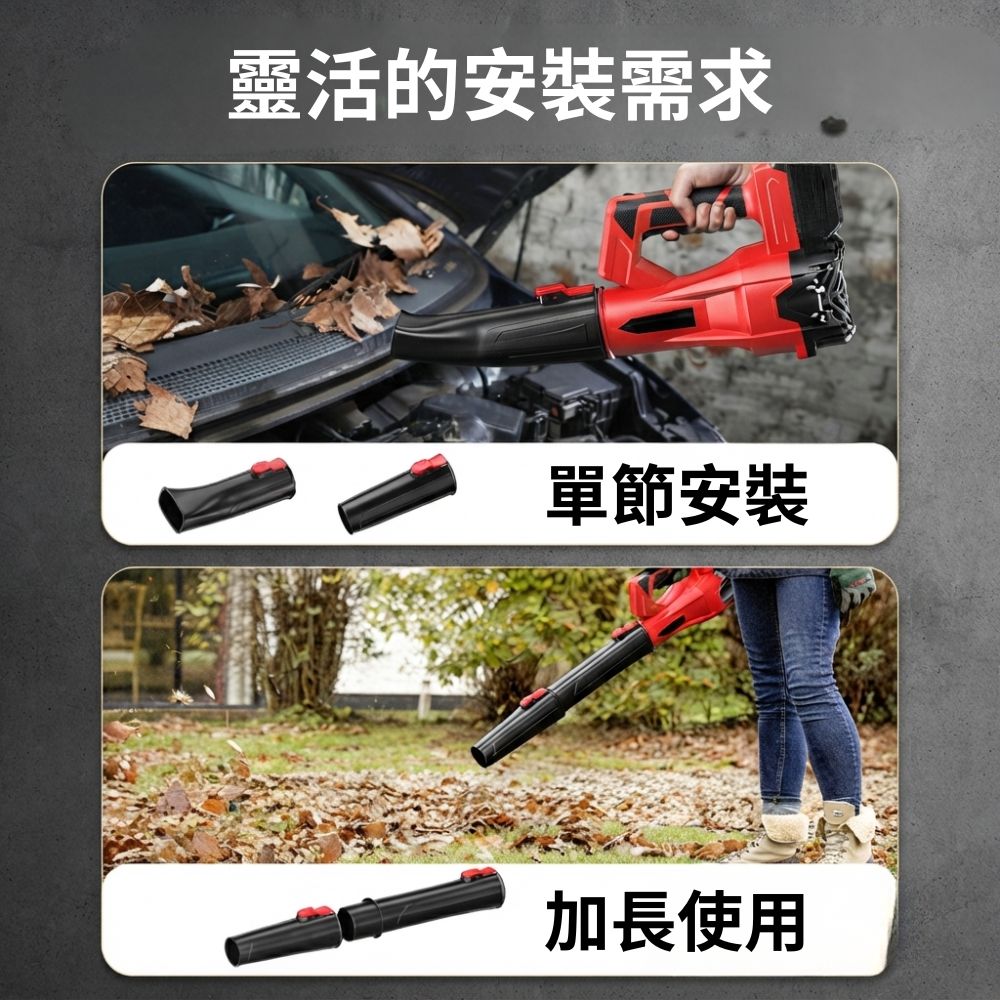 工業暴風機－藍【5節1電1充/附風管】, , large