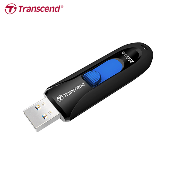 【Transcend】創見 JetFlash 790 USB 3.1 256GB 黑色 高速隨身碟 保固公司貨, , large