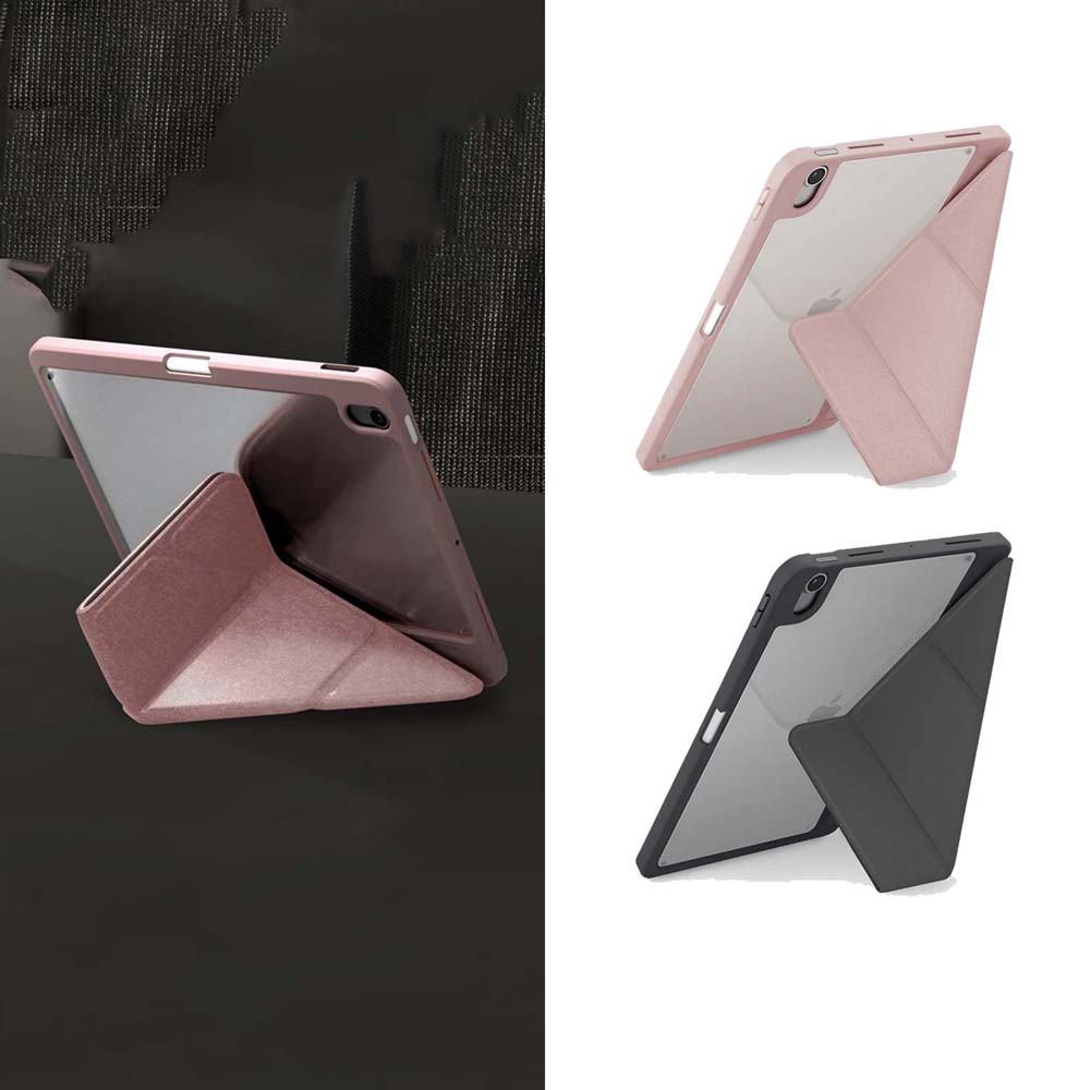 【山水之寶】UNIQ iPad 11代A16(2025版)、iPad第10代10.9吋保護套 Moven磁吸帶筆槽透明平板保護套 原廠公司貨, , large