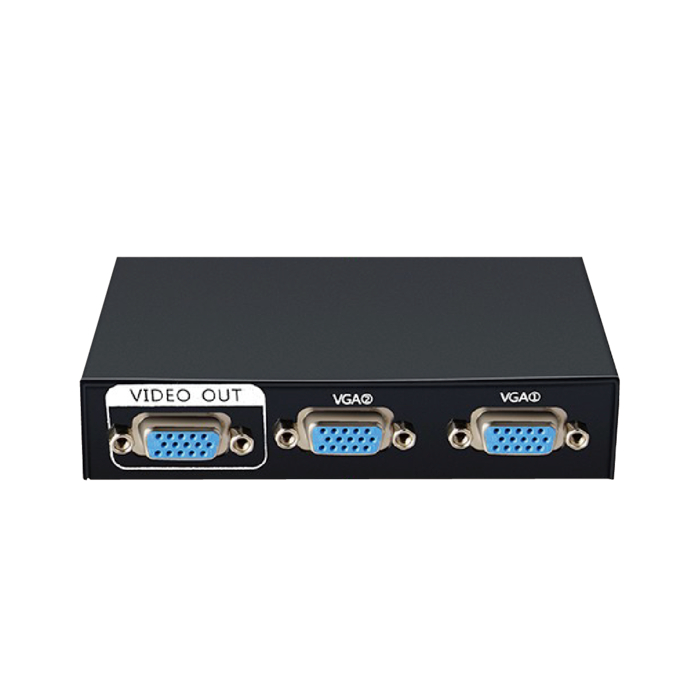 昌運監視器 VGA-201SW VGA 二進一出 切換器 二組VGA輸入一組輸出 免電源, , large