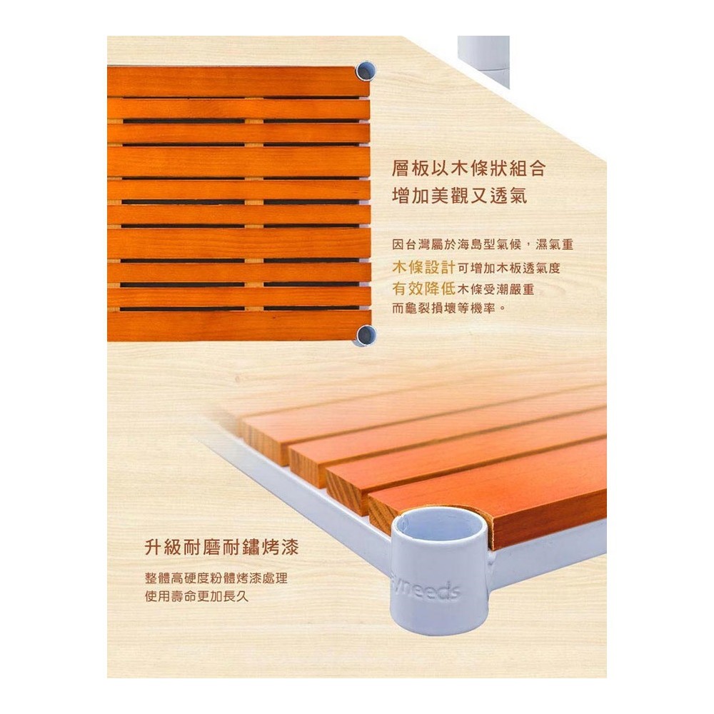 【Y HOUSE】松木 120x45x60公分 三層烤漆色收納層架 木質層架-原木烤漆白, , large