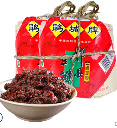 鵑城牌郫縣豆瓣醬 正宗四川黑豆瓣一級一年豆瓣醬1000g（不含肉）(2027/06/10), , large