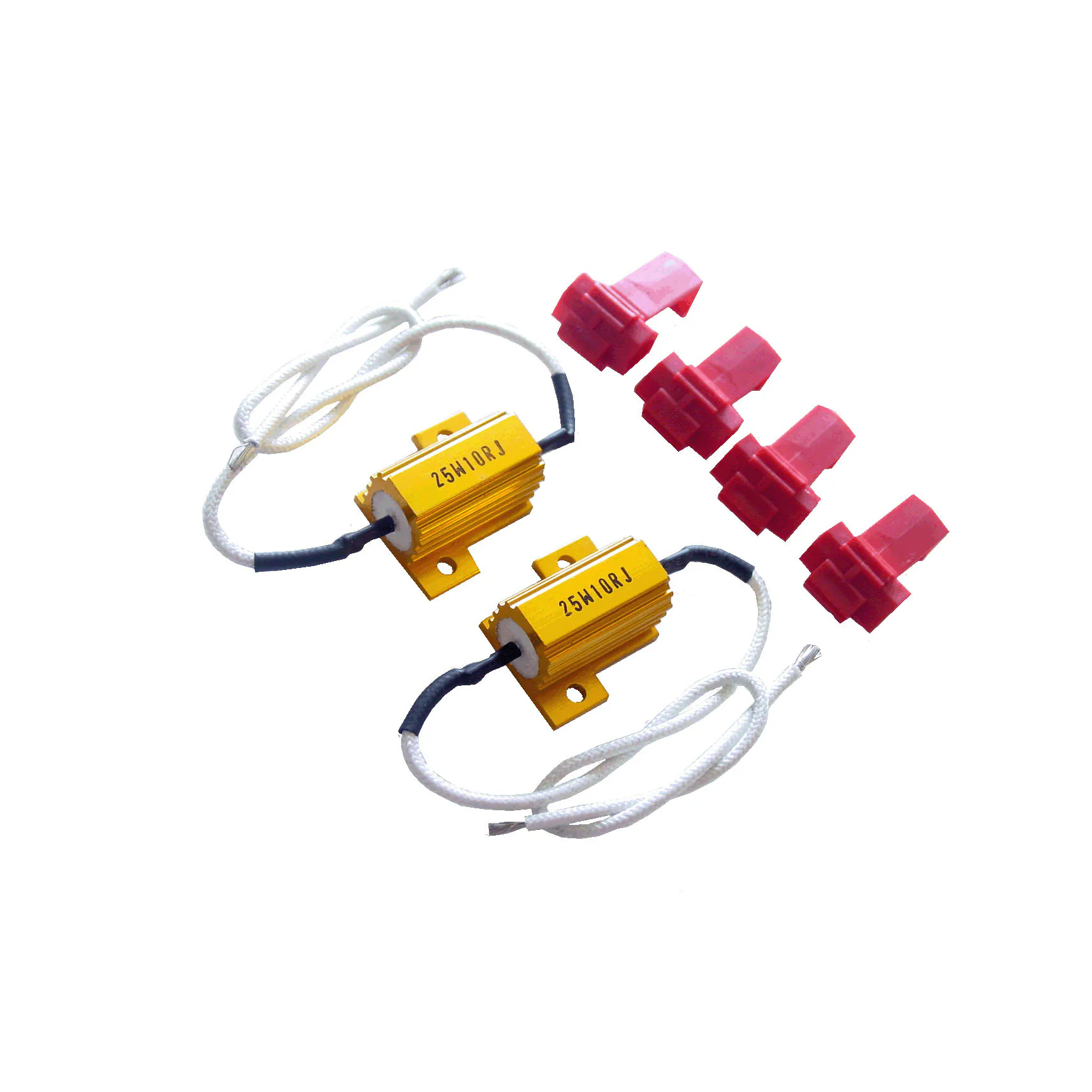 [PA LED]  Resistor Gold Aluminum Shell Resistors 25W10&Omega;, , large